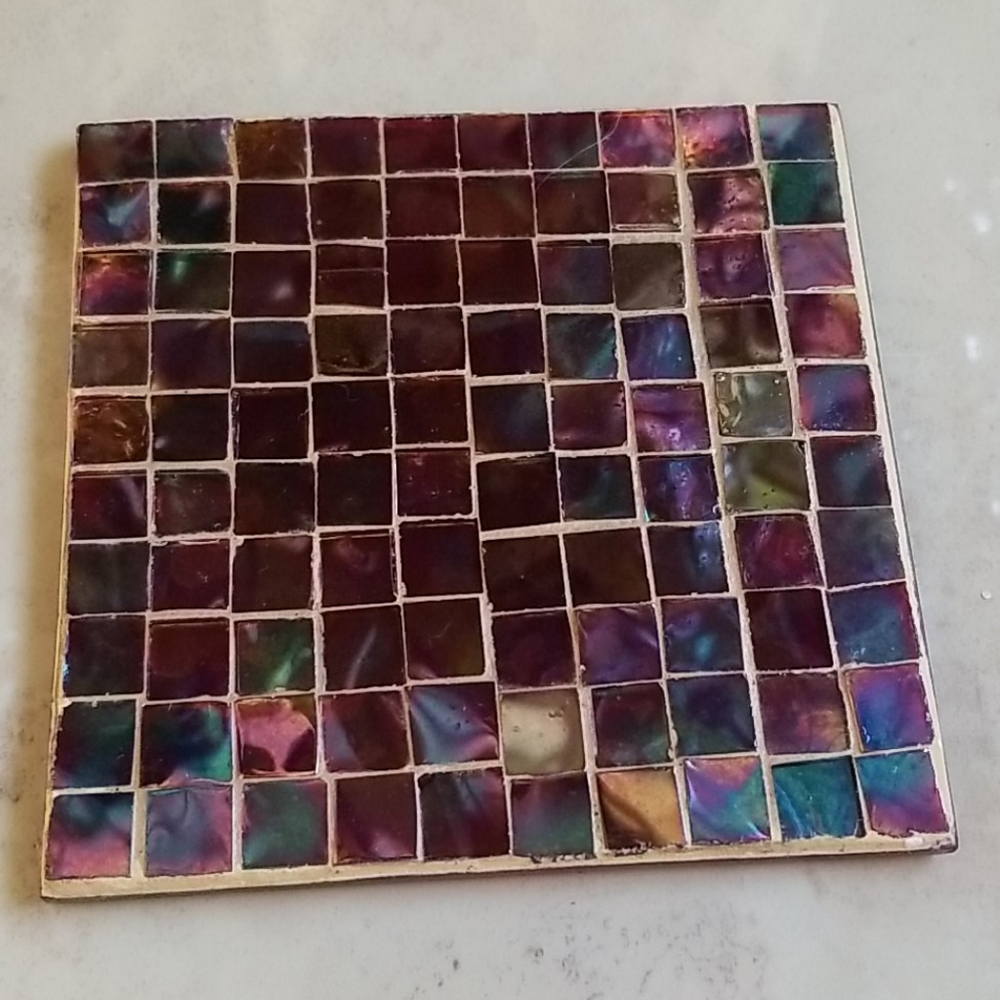Stained Glass Set of 4 Coasters